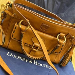 Dooney & Bourke Florentine Leather pocket Satchel
